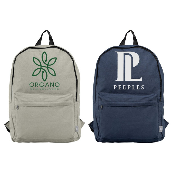 Glasgow - Canvas-Rucksack mit 300D RPET-Polyester