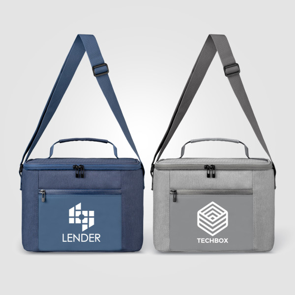 City Pack 600D rPET Kühltasche mit Reißverschluss - 10 L