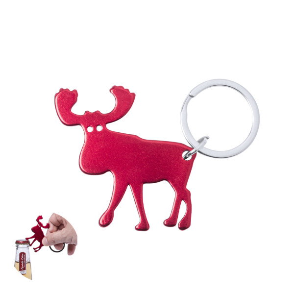 Schlüsselanhänger Flaschenöffner Pudox