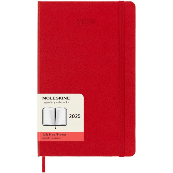 Moleskine Hardcover 12 Monate Tageskalender