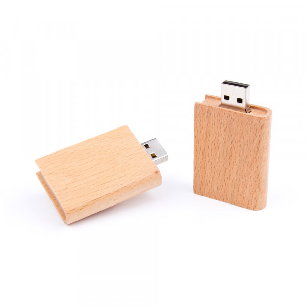USB Stick Wood Book