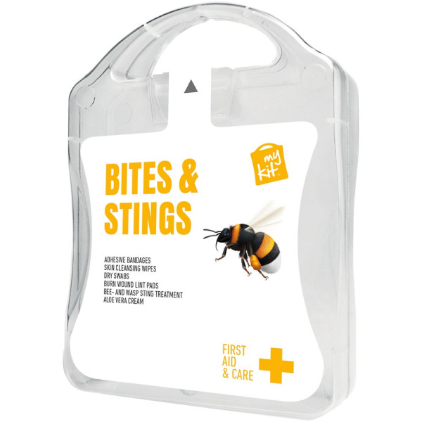 mykit, first aid, kit, bite, stings, insects